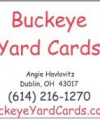 Buckeye Yard Cards